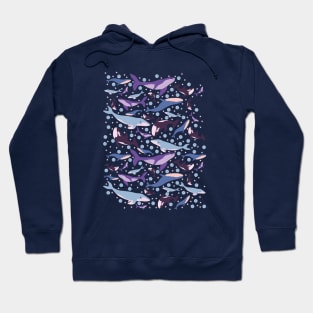 Whales everywhere Hoodie